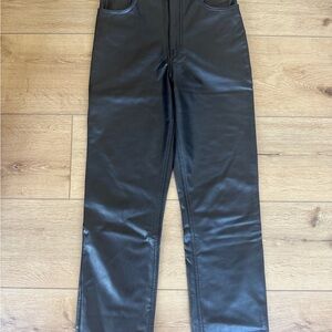 Abercrombie & Fitch Sleek Black Straight Leg Pants